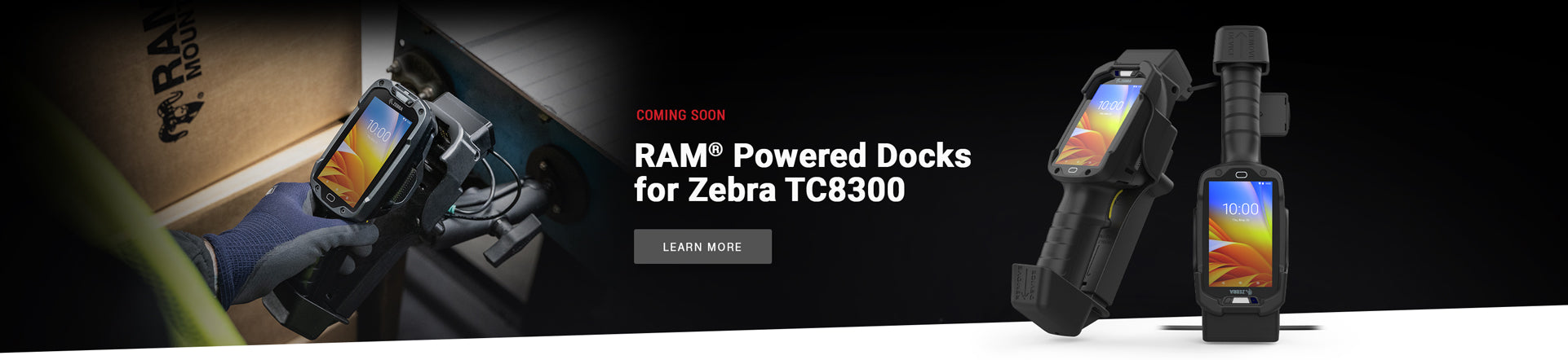 RAM Powered Docks For Zebra